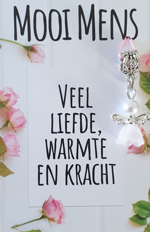 Mooi Mens Kaartje - Liefde, Warmte en Kracht